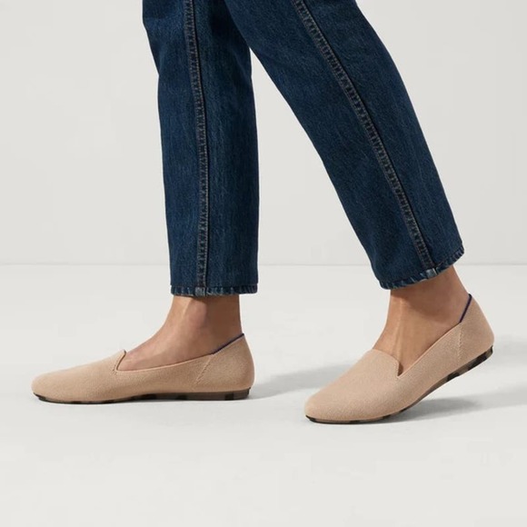 Rothy’s The Loafer in Ecru Women’s‎ Size 9 - Picture 1 of 8